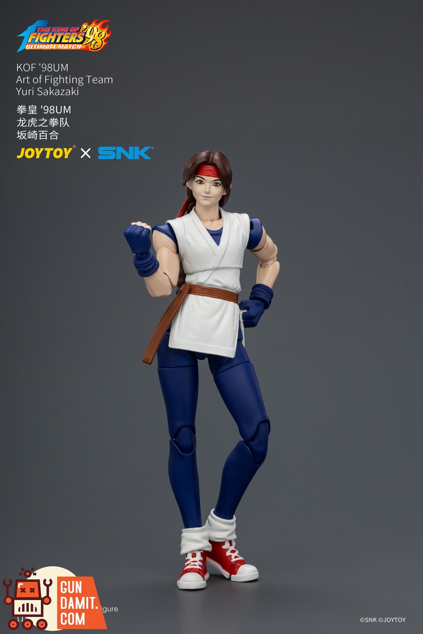 JoyToy JT04605 1/18 SNK KOF'98UM Art of Fighting Team Yuri Sakazaki - View 5 JoyToy JT04605 1/18 SNK KOF'98UM Art of Fighting Team Yuri Sakazaki - View 5