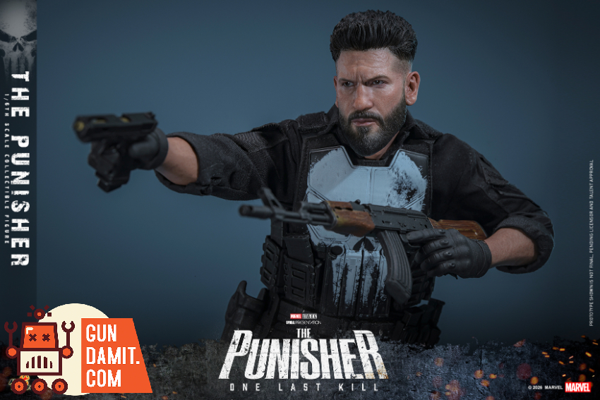 Hot Toys 1/6 TMS190 One Last Kill The Punisher - View 4 Hot Toys 1/6 TMS190 One Last Kill The Punisher - View 4