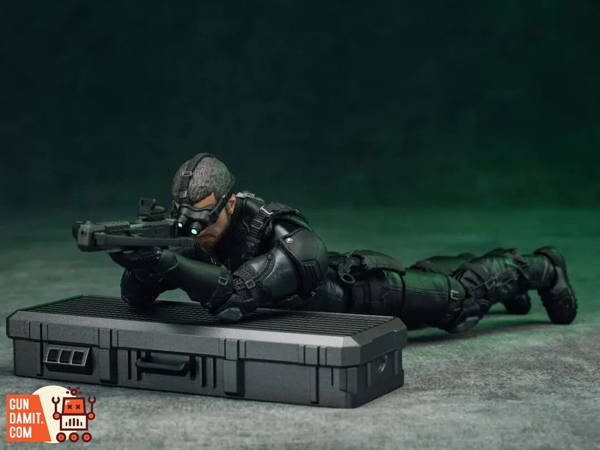 CCS Toys 1/12 FigScript Sam Fisher - View 48 CCS Toys 1/12 FigScript Sam Fisher - View 48