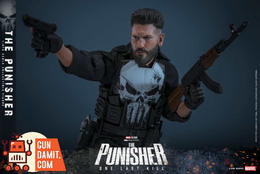 Hot Toys 1/6 TMS190 One Last Kill The Punisher - View 3 Hot Toys 1/6 TMS190 One Last Kill The Punisher - View 3