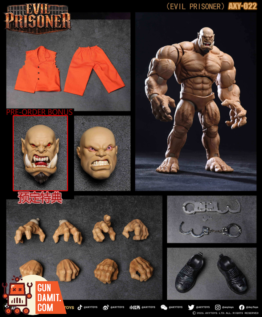 AXYTOYS AXY-022 Evil Prisoner Flesh Colored Ver. - View 7 AXYTOYS AXY-022 Evil Prisoner Flesh Colored Ver. - View 7