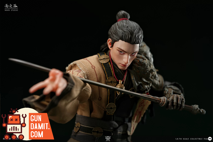 Mian Studio 1/6 Hua Gu Bu Yi Soul Ferryman Yellow Version - View 11 Mian Studio 1/6 Hua Gu Bu Yi Soul Ferryman Yellow Version - View 11