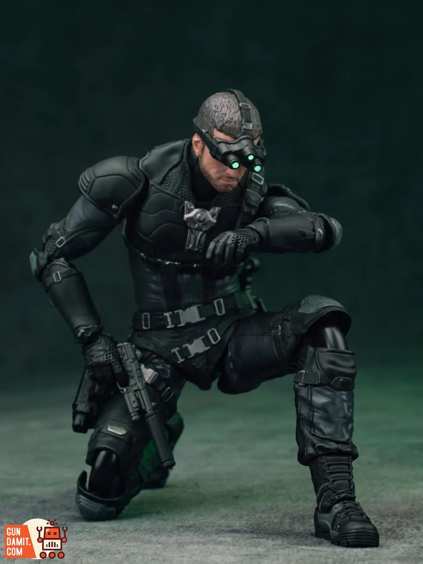 CCS Toys 1/12 FigScript Sam Fisher - View 33 CCS Toys 1/12 FigScript Sam Fisher - View 33