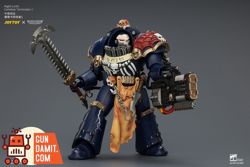 JoyToy JT04568 1/18 Warhammer The Horus Heresy Night Lords Contekar Terminator 1 - View 9 JoyToy JT04568 1/18 Warhammer The Horus Heresy Night Lords Contekar Terminator 1 - View 9