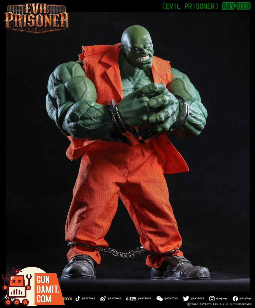 AXYTOYS AXY-023 Evil Prisoner Green Ver. - View 2 AXYTOYS AXY-023 Evil Prisoner Green Ver. - View 2