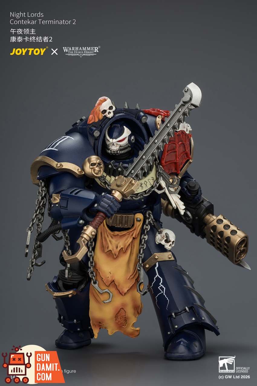 JoyToy JT04575 1/18 Warhammer The Horus Heresy Night Lords Contekar Terminator 2 - View 8 JoyToy JT04575 1/18 Warhammer The Horus Heresy Night Lords Contekar Terminator 2 - View 8