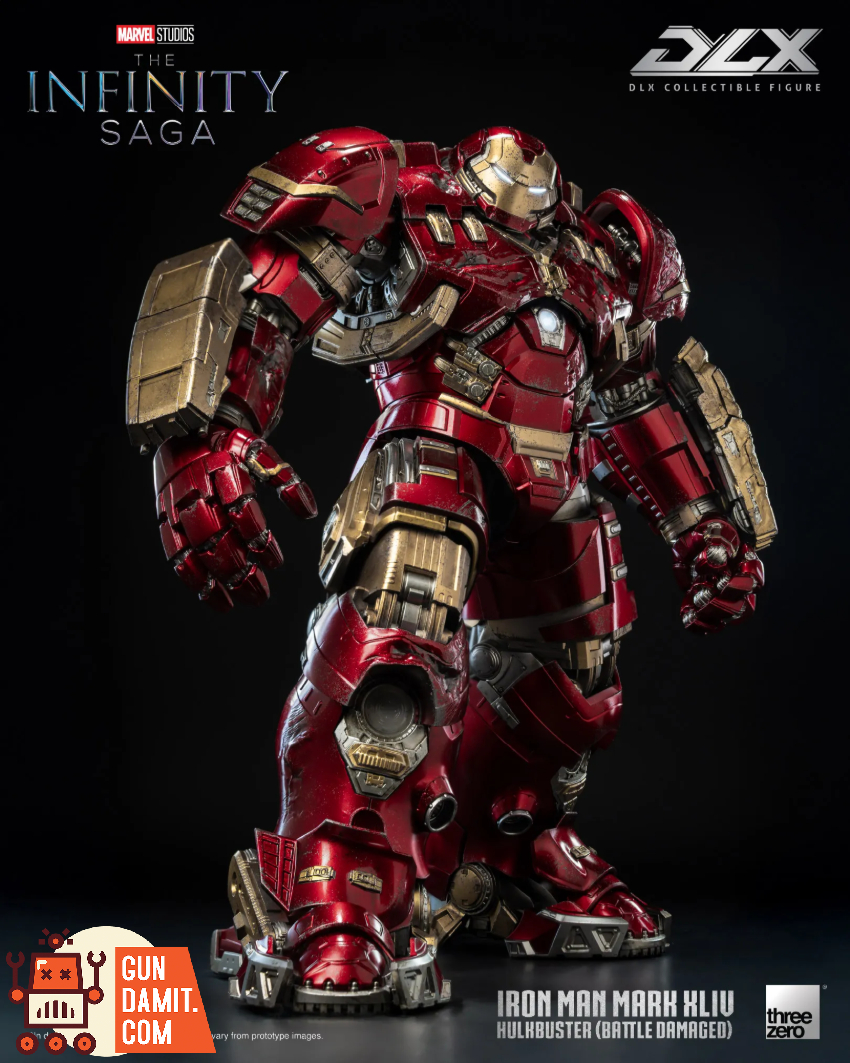 Threezero 3Z0919 Marvel Studios: The Infinity Saga DLX Iron Man Mark 44 Hulkbuster (Battle Damaged) - View 12 Threezero 3Z0919 Marvel Studios: The Infinity Saga DLX Iron Man Mark 44 Hulkbuster (Battle Damaged) - View 12