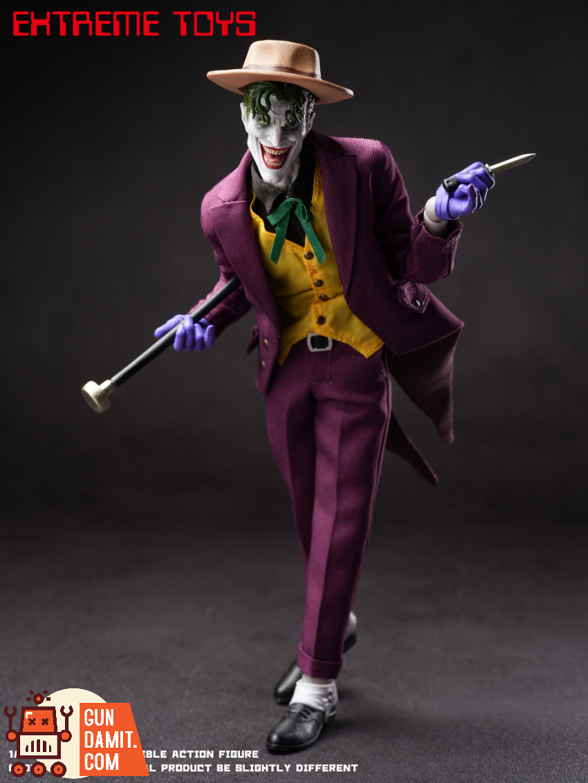 Extreme Toys 1/12 EX004 “Lethal Joke” Joker - View 2 Extreme Toys 1/12 EX004 “Lethal Joke” Joker - View 2