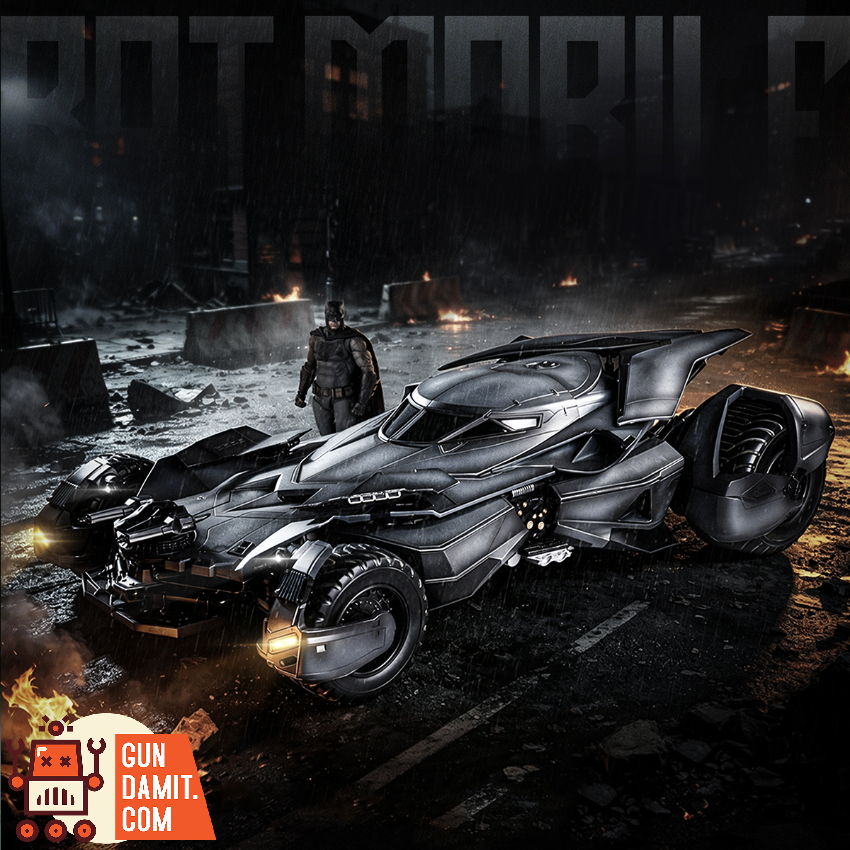 Play Club 1/12 Justice League Batmobile Pre-Assembled Model Kit w/ LED - View 10 Play Club 1/12 Justice League Batmobile Pre-Assembled Model Kit w/ LED - View 10