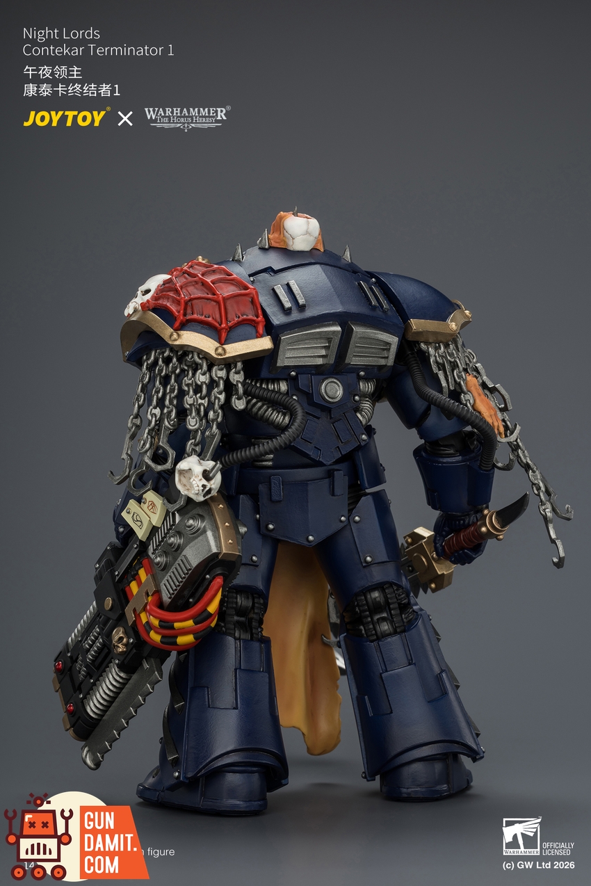 JoyToy JT04568 1/18 Warhammer The Horus Heresy Night Lords Contekar Terminator 1 - View 4 JoyToy JT04568 1/18 Warhammer The Horus Heresy Night Lords Contekar Terminator 1 - View 4