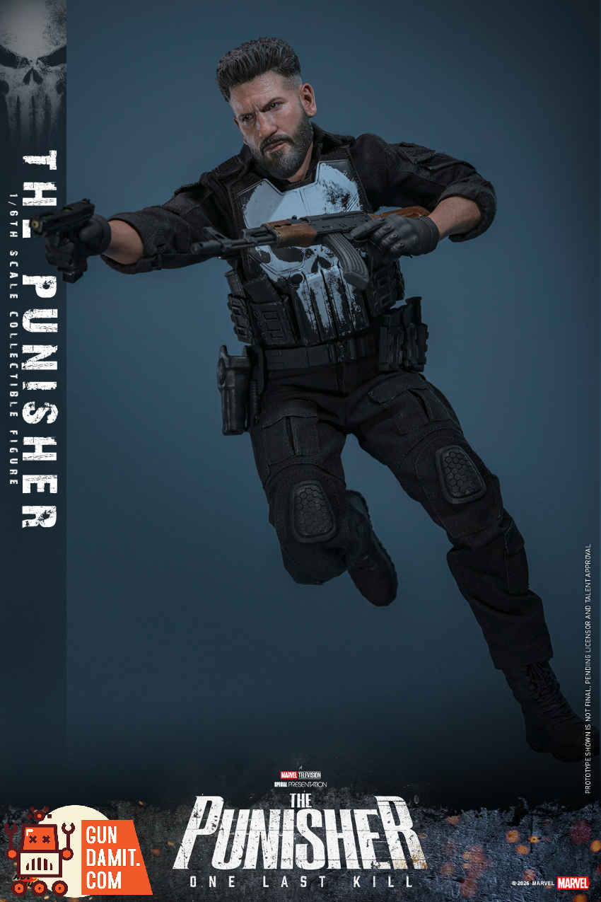 Hot Toys 1/6 TMS190 One Last Kill The Punisher - View 10 Hot Toys 1/6 TMS190 One Last Kill The Punisher - View 10