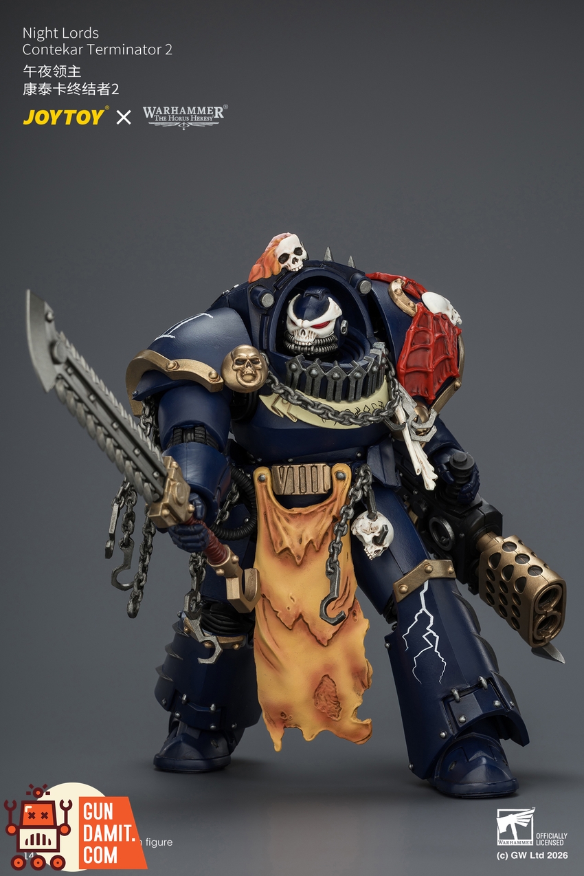 JoyToy JT04575 1/18 Warhammer The Horus Heresy Night Lords Contekar Terminator 2 - View 5 JoyToy JT04575 1/18 Warhammer The Horus Heresy Night Lords Contekar Terminator 2 - View 5