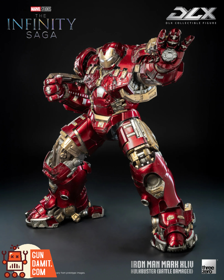 Threezero 3Z0919 Marvel Studios: The Infinity Saga DLX Iron Man Mark 44 Hulkbuster (Battle Damaged) - View 26 Threezero 3Z0919 Marvel Studios: The Infinity Saga DLX Iron Man Mark 44 Hulkbuster (Battle Damaged) - View 26