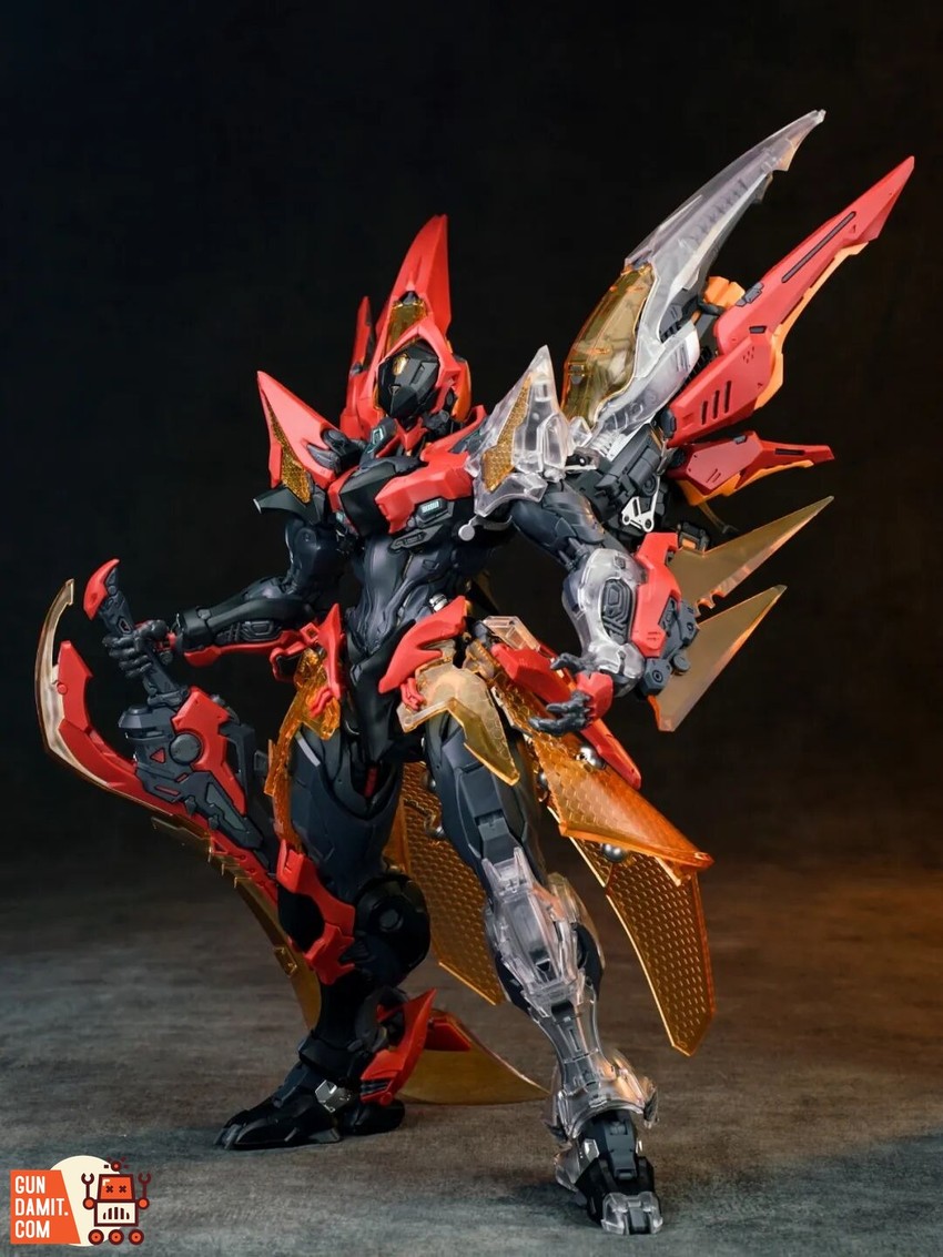 Animester Honor of Kings Kai Crimson Sky Armor Plastic Kit - View 45 Animester Honor of Kings Kai Crimson Sky Armor Plastic Kit - View 45