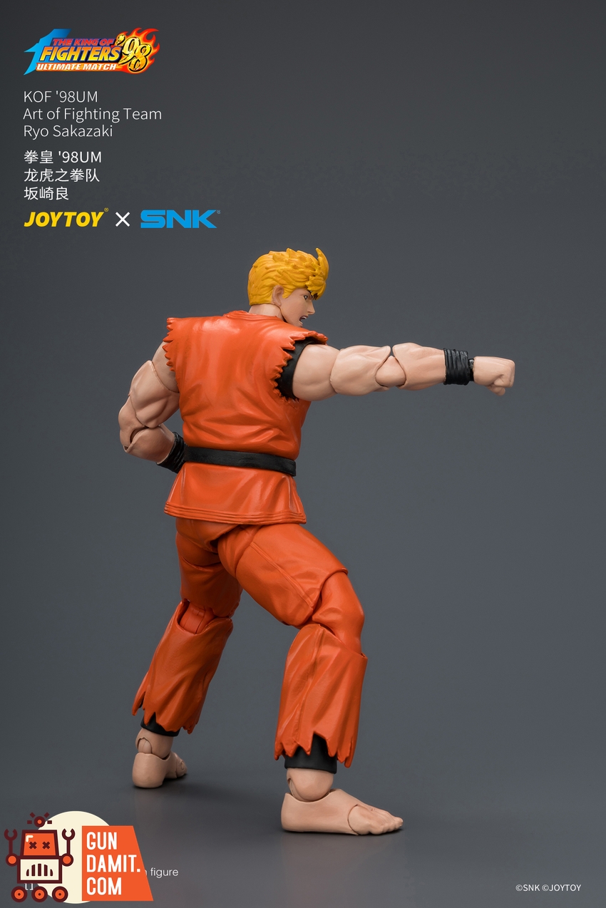 JoyToy JT04612 1/18 SNK KOF'98UM Art of Fighting Team Ryo Sakazaki - View 6 JoyToy JT04612 1/18 SNK KOF'98UM Art of Fighting Team Ryo Sakazaki - View 6