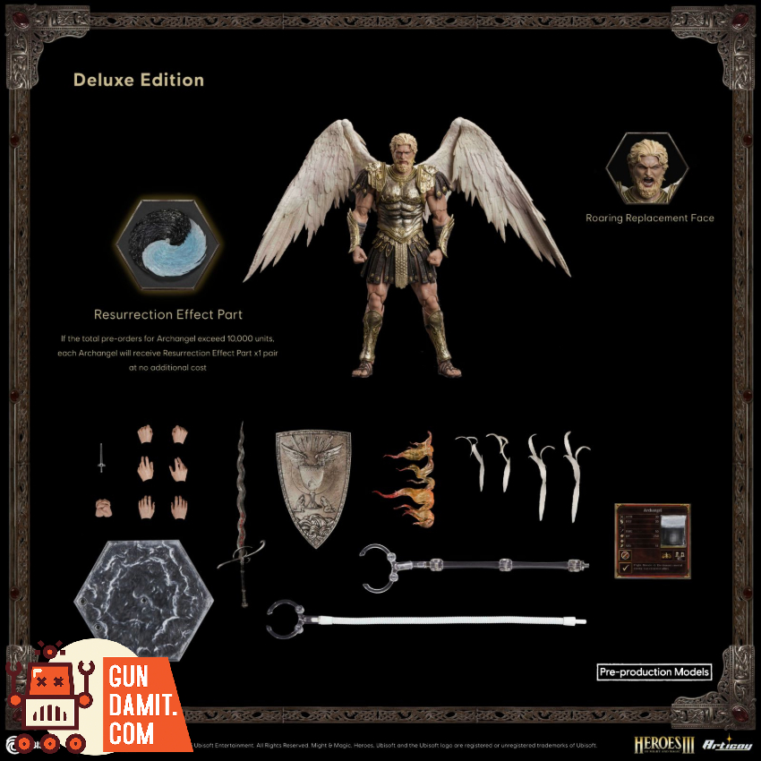 RongHuan Modesl 1/12 FTM3-01D Heroes of Might and Magic III Archangel Deluxe Ver. - View 9 RongHuan Modesl 1/12 FTM3-01D Heroes of Might and Magic III Archangel Deluxe Ver. - View 9