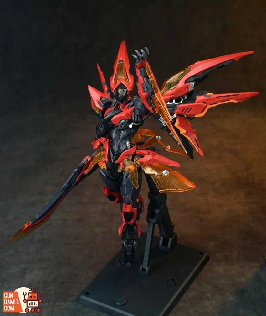 Animester Honor of Kings Kai Crimson Sky Armor Plastic Kit - View 90 Animester Honor of Kings Kai Crimson Sky Armor Plastic Kit - View 90