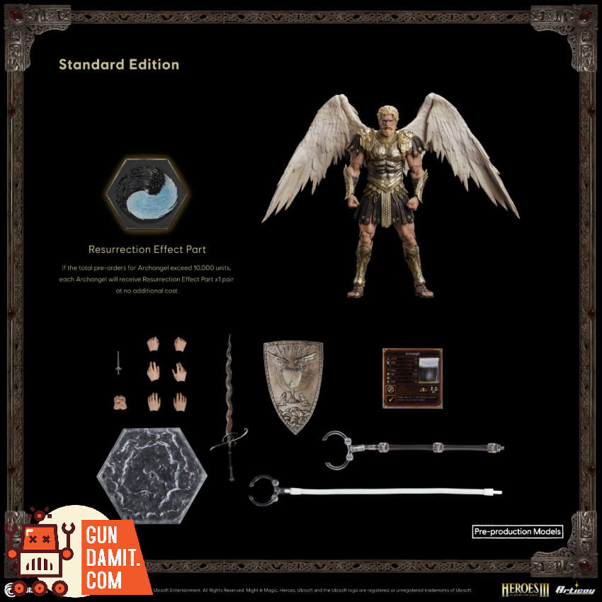 RongHuan Modesl 1/12 FTM3-01 Heroes of Might and Magic III Archangel Standard Ver. - View 4 RongHuan Modesl 1/12 FTM3-01 Heroes of Might and Magic III Archangel Standard Ver. - View 4