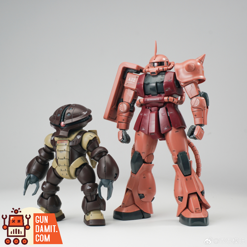 Good Boy Model 1/100 Acguy Dual-body Set Model Kit Thunderbolt Ver. - View 8 Good Boy Model 1/100 Acguy Dual-body Set Model Kit Thunderbolt Ver. - View 8