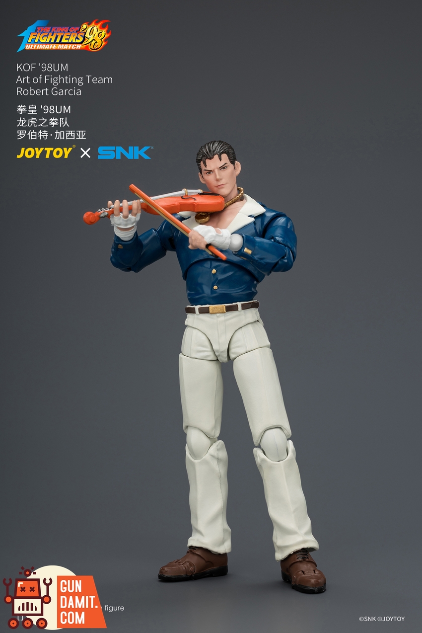 JoyToy JT04599 1/18 SNK KOF'98UM Art of Fighting Team Robert Garcia - View 7 JoyToy JT04599 1/18 SNK KOF'98UM Art of Fighting Team Robert Garcia - View 7