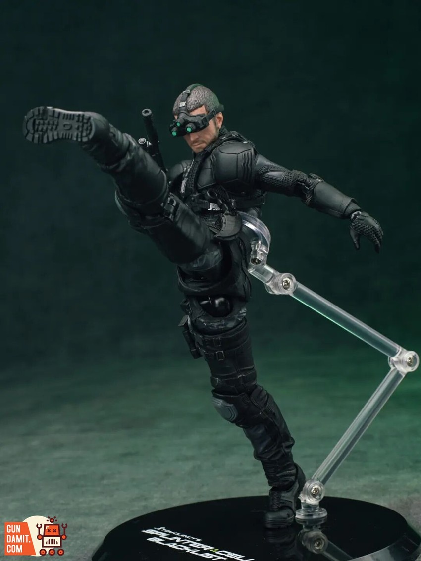 CCS Toys 1/12 FigScript Sam Fisher - View 55 CCS Toys 1/12 FigScript Sam Fisher - View 55
