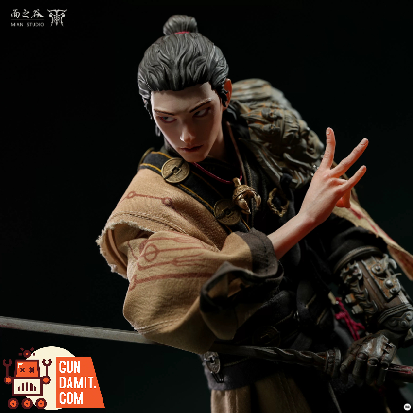 Mian Studio 1/6 Hua Gu Bu Yi Soul Ferryman Yellow Version - View 5 Mian Studio 1/6 Hua Gu Bu Yi Soul Ferryman Yellow Version - View 5