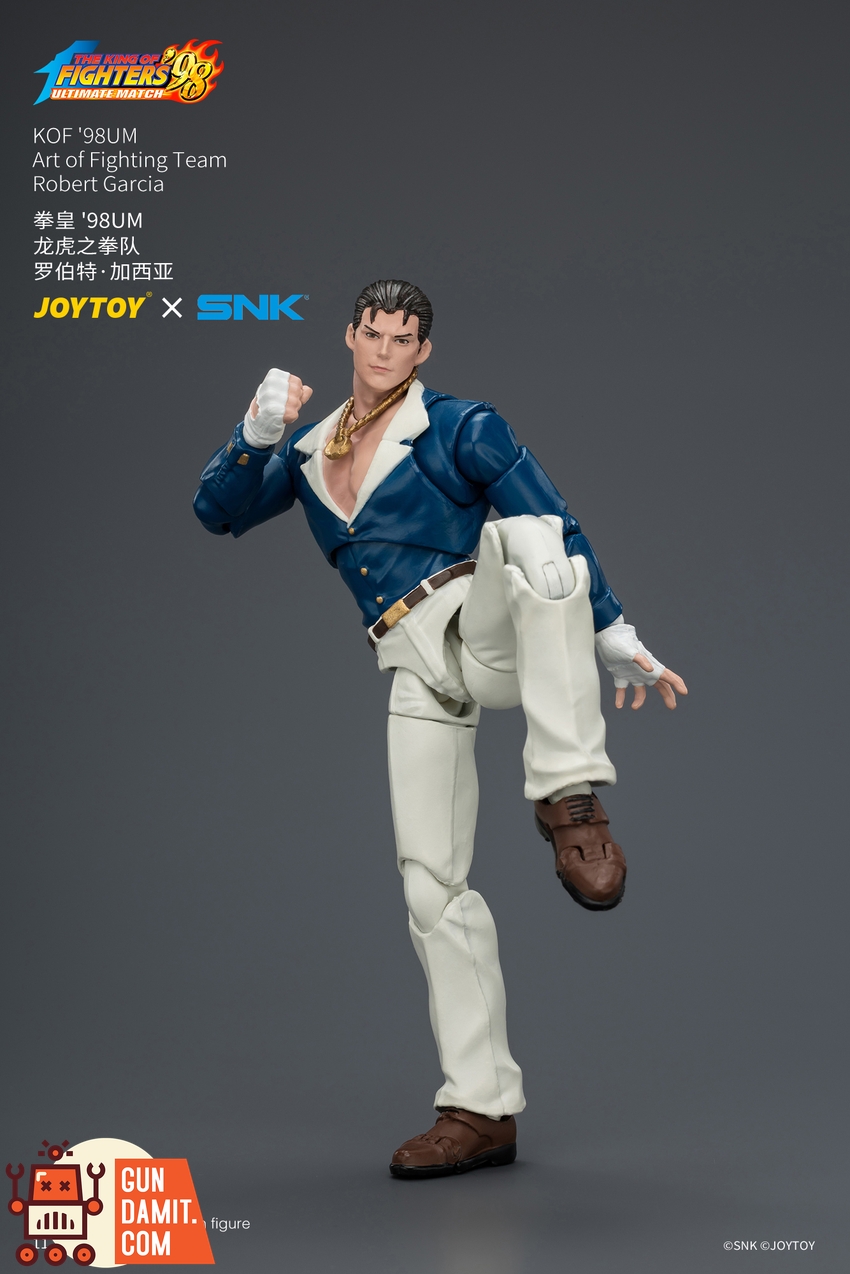 JoyToy JT04599 1/18 SNK KOF'98UM Art of Fighting Team Robert Garcia - View 6 JoyToy JT04599 1/18 SNK KOF'98UM Art of Fighting Team Robert Garcia - View 6