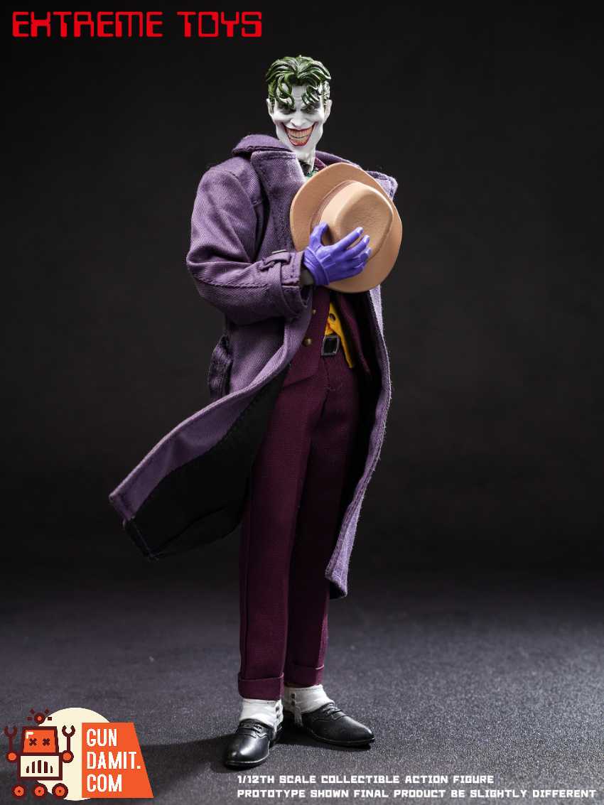 Extreme Toys 1/12 EX004 “Lethal Joke” Joker - View 7 Extreme Toys 1/12 EX004 “Lethal Joke” Joker - View 7
