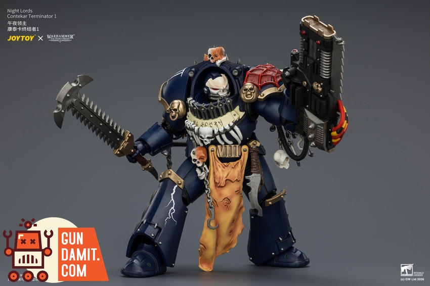 JoyToy JT04568 1/18 Warhammer The Horus Heresy Night Lords Contekar Terminator 1 - View 6 JoyToy JT04568 1/18 Warhammer The Horus Heresy Night Lords Contekar Terminator 1 - View 6