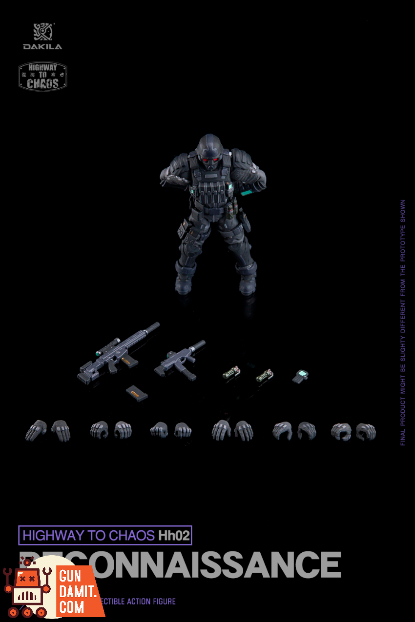 DAKILA 1/18 Highway to Chaos Hz02 Reconnaissance - View 1 DAKILA 1/18 Highway to Chaos Hz02 Reconnaissance - View 1