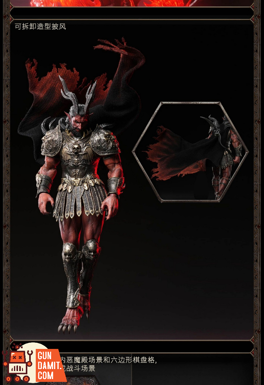 RongHuan Modesl 1/12 FTM3-02D Heroes of Might and Magic III Arch Devil Deluxe Ver. - View 4 RongHuan Modesl 1/12 FTM3-02D Heroes of Might and Magic III Arch Devil Deluxe Ver. - View 4