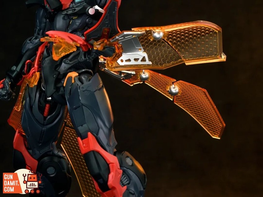Animester Honor of Kings Kai Crimson Sky Armor Plastic Kit - View 81 Animester Honor of Kings Kai Crimson Sky Armor Plastic Kit - View 81