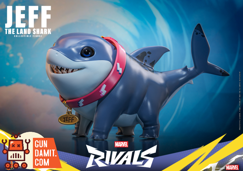 HotToys VGM86 Marvel Rivals Jeff the Land Shark Standard Ver.HotToys - View 3 HotToys VGM86 Marvel Rivals Jeff the Land Shark Standard Ver.HotToys - View 3