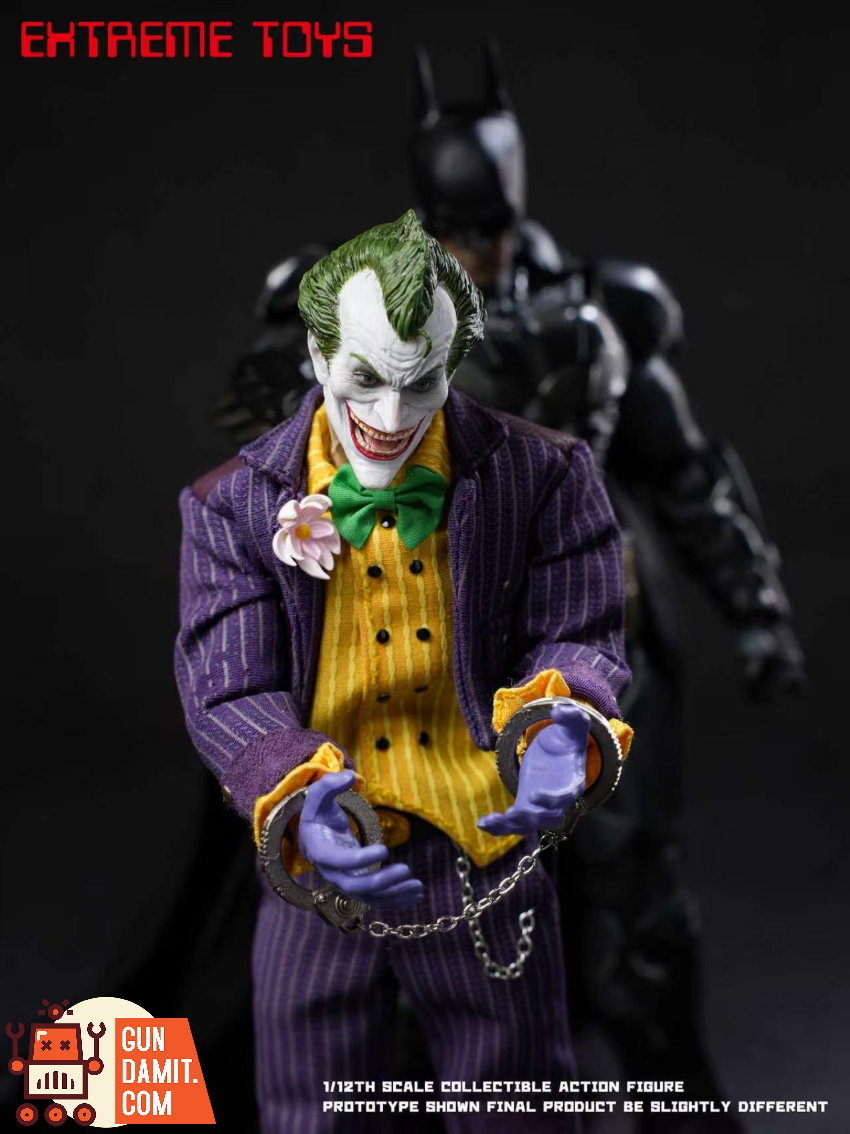 Extreme Toys 1/12 EX003V2 Arkham Knight Joker - View 11 Extreme Toys 1/12 EX003V2 Arkham Knight Joker - View 11