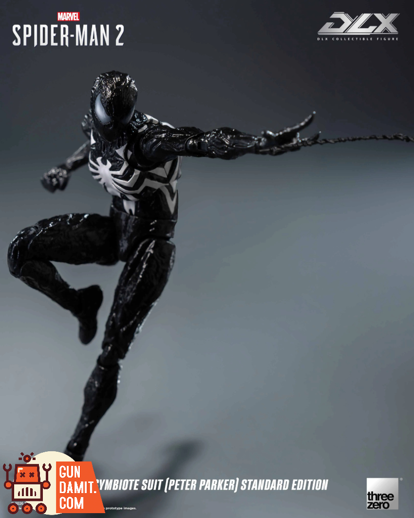 Threezero 3Z0966 Marvel’s Spider-Man 2 DLX Spider-Man Symbiote Suit (Peter Parker) Standard Ver. - View 14 Threezero 3Z0966 Marvel’s Spider-Man 2 DLX Spider-Man Symbiote Suit (Peter Parker) Standard Ver. - View 14