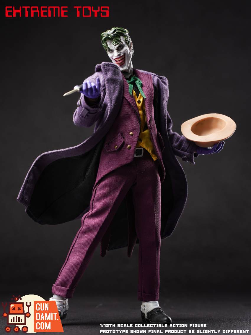 Extreme Toys 1/12 EX004 “Lethal Joke” Joker - View 8 Extreme Toys 1/12 EX004 “Lethal Joke” Joker - View 8