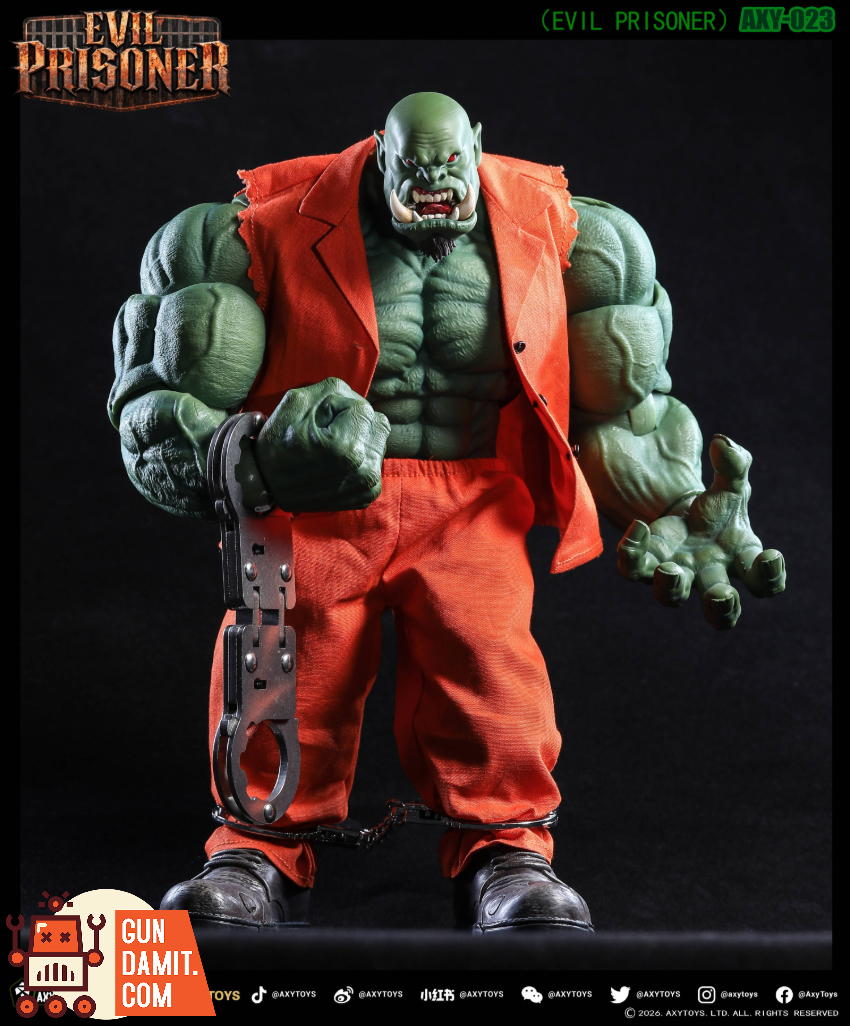 AXYTOYS AXY-023 Evil Prisoner Green Ver. - View 3 AXYTOYS AXY-023 Evil Prisoner Green Ver. - View 3