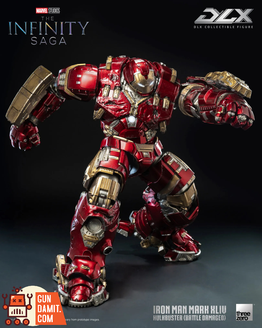 Threezero 3Z0919 Marvel Studios: The Infinity Saga DLX Iron Man Mark 44 Hulkbuster (Battle Damaged) - View 33 Threezero 3Z0919 Marvel Studios: The Infinity Saga DLX Iron Man Mark 44 Hulkbuster (Battle Damaged) - View 33