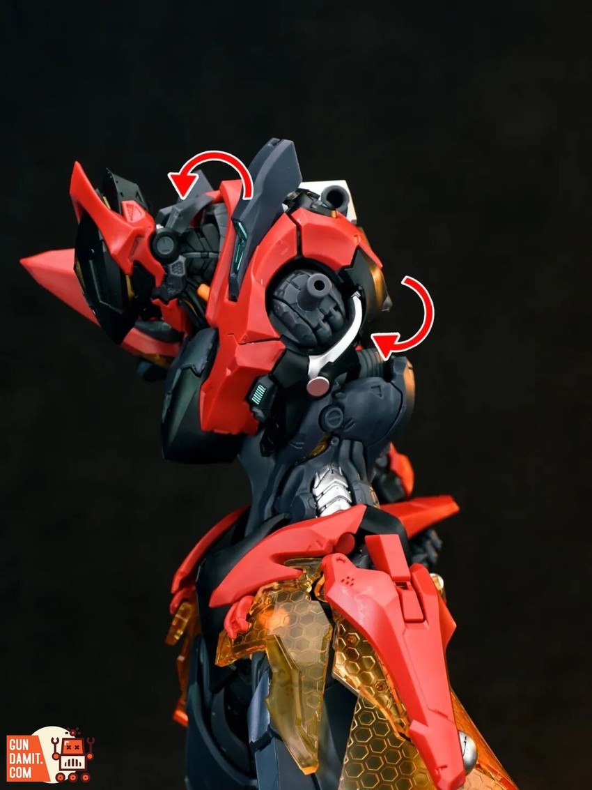 Animester Honor of Kings Kai Crimson Sky Armor Plastic Kit - View 76 Animester Honor of Kings Kai Crimson Sky Armor Plastic Kit - View 76