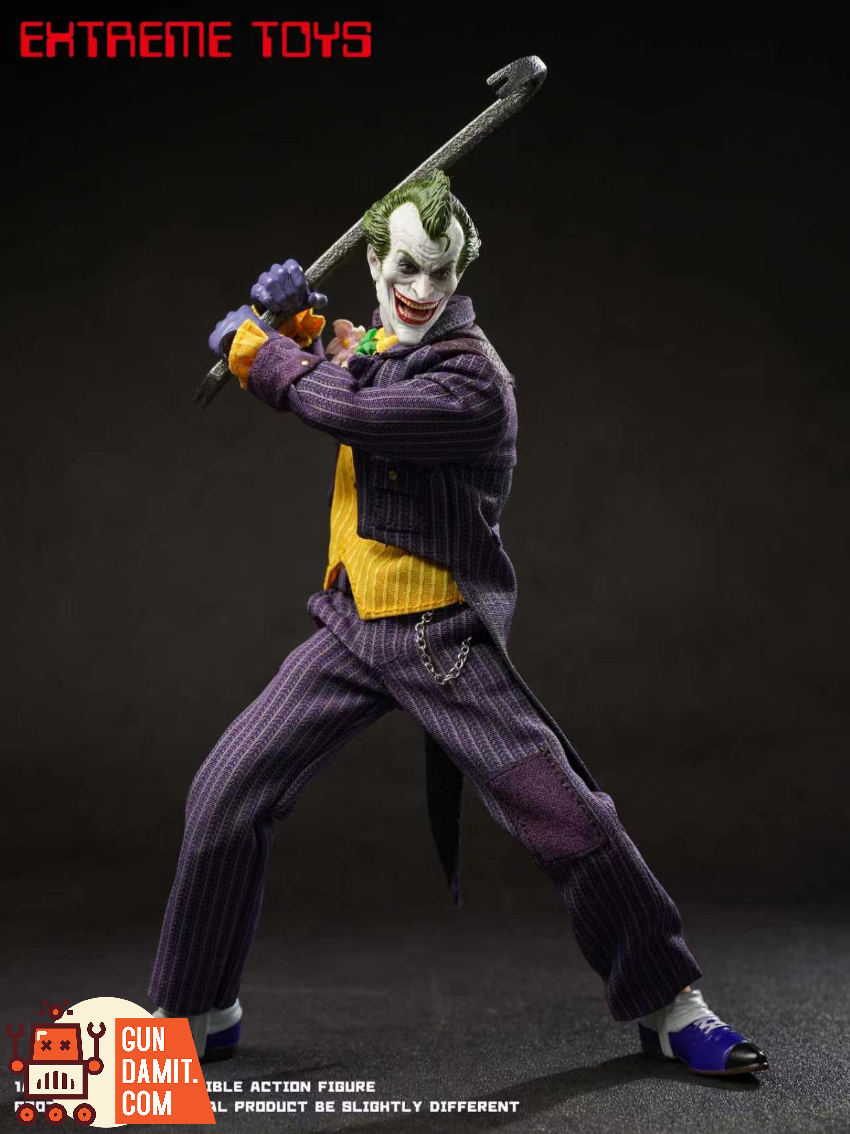 Extreme Toys 1/12 EX003V2 Arkham Knight Joker - View 4 Extreme Toys 1/12 EX003V2 Arkham Knight Joker - View 4