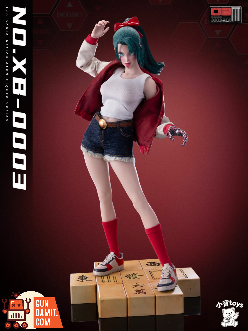 XiaoBao Toys 1/6 XB-0003 Wealth Girl Blue Hair Enchantress - View 8 XiaoBao Toys 1/6 XB-0003 Wealth Girl Blue Hair Enchantress - View 8