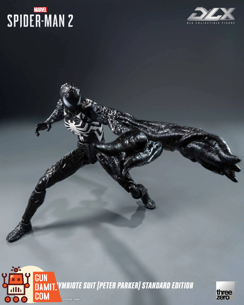 Threezero 3Z0966 Marvel’s Spider-Man 2 DLX Spider-Man Symbiote Suit (Peter Parker) Standard Ver. - View 10 Threezero 3Z0966 Marvel’s Spider-Man 2 DLX Spider-Man Symbiote Suit (Peter Parker) Standard Ver. - View 10