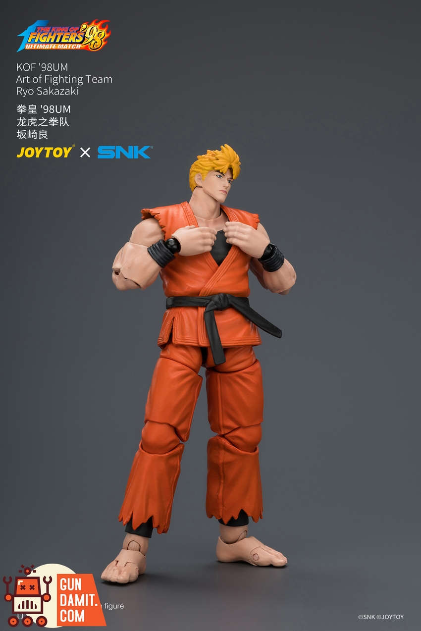 JoyToy JT04612 1/18 SNK KOF'98UM Art of Fighting Team Ryo Sakazaki - View 2 JoyToy JT04612 1/18 SNK KOF'98UM Art of Fighting Team Ryo Sakazaki - View 2
