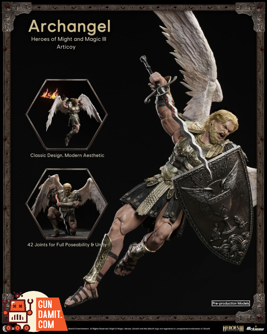RongHuan Modesl 1/12 FTM3-01D Heroes of Might and Magic III Archangel Deluxe Ver. - View 6 RongHuan Modesl 1/12 FTM3-01D Heroes of Might and Magic III Archangel Deluxe Ver. - View 6