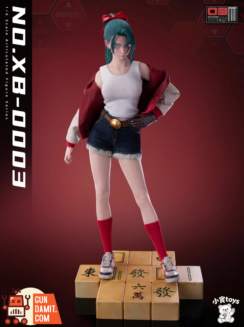 XiaoBao Toys 1/6 XB-0003 Wealth Girl Blue Hair Enchantress - View 5 XiaoBao Toys 1/6 XB-0003 Wealth Girl Blue Hair Enchantress - View 5