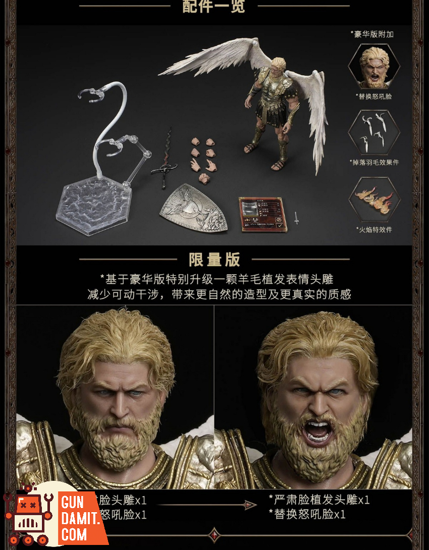 RongHuan Modesl 1/12 FTM3-01D Heroes of Might and Magic III Archangel Deluxe Ver. - View 10 RongHuan Modesl 1/12 FTM3-01D Heroes of Might and Magic III Archangel Deluxe Ver. - View 10