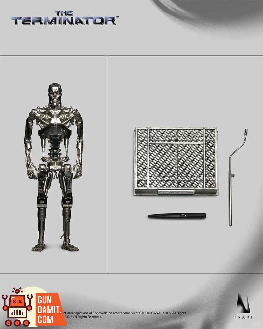 INART 1/6 AgA036 Terminator T-800 Endoskeleton - View 16 INART 1/6 AgA036 Terminator T-800 Endoskeleton - View 16