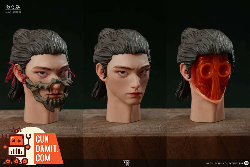 Mian Studio 1/6 Hua Gu Bu Yi Soul Ferryman Yellow Version - View 14 Mian Studio 1/6 Hua Gu Bu Yi Soul Ferryman Yellow Version - View 14