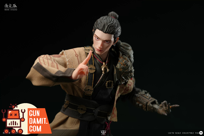 Mian Studio 1/6 Hua Gu Bu Yi Soul Ferryman Yellow Version - View 3 Mian Studio 1/6 Hua Gu Bu Yi Soul Ferryman Yellow Version - View 3