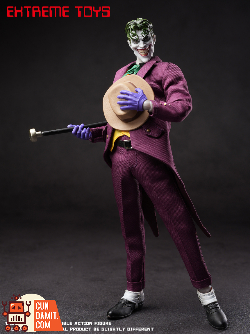 Extreme Toys 1/12 EX004 “Lethal Joke” Joker - View 10 Extreme Toys 1/12 EX004 “Lethal Joke” Joker - View 10